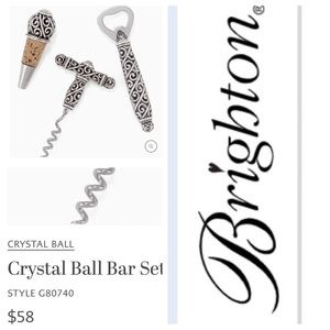 Brighton Crystal Ball Bar Set of 3